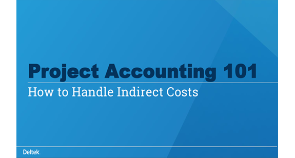 Project Accounting Webinar Cover Sheet